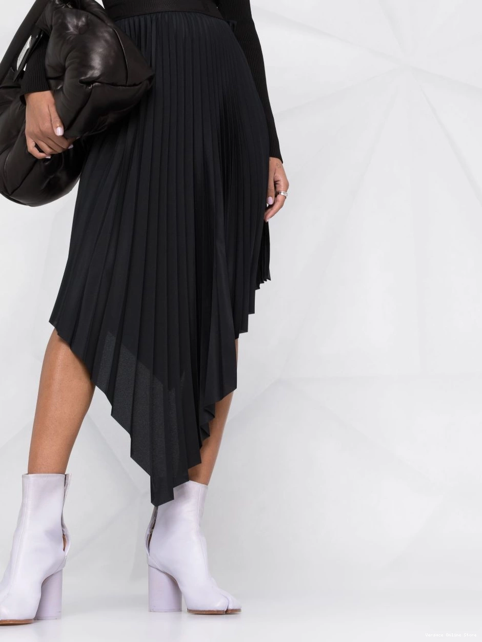 Affordable asymmetric pleated Women skirt Versace 0714